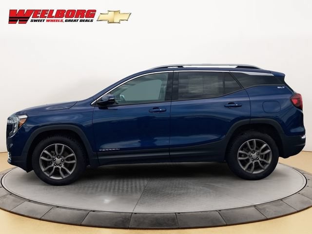 Used 2022 GMC Terrain SLT with VIN 3GKALVEV0NL189194 for sale in Glencoe, Minnesota