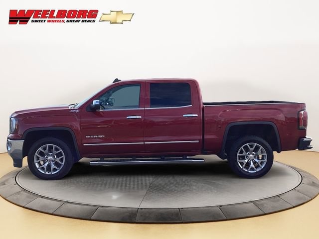 Used 2018 GMC Sierra 1500 SLT with VIN 3GTU2NEC0JG641979 for sale in Glencoe, Minnesota