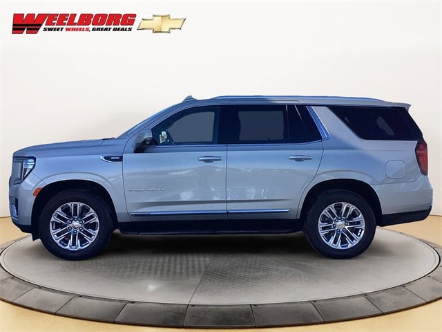 Used 2021 GMC Yukon SLT with VIN 1GKS2BKD4MR238423 for sale in Glencoe, Minnesota