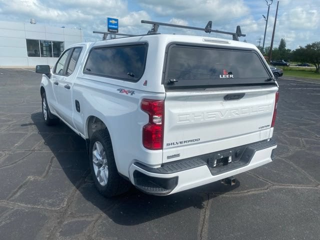 Used 2024 Chevrolet Silverado 1500 Custom with VIN 1GCRDBEK0RZ169932 for sale in Glencoe, Minnesota