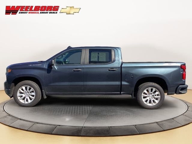 Used 2019 Chevrolet Silverado 1500 Custom with VIN 3GCPYBEHXKG128567 for sale in Glencoe, Minnesota