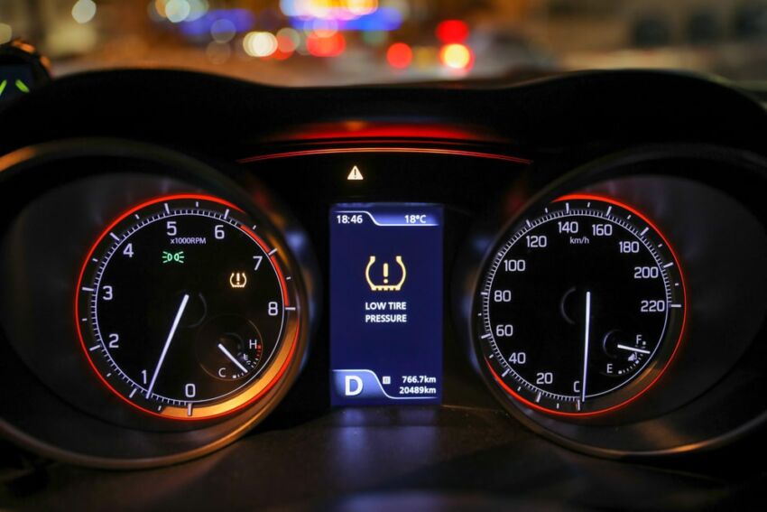 Vehicle Tire Pressure Monitor
