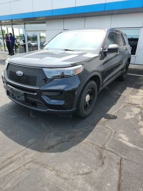Used 2022 Ford Explorer Utility Police Interceptor with VIN 1FM5K8ABXNGA27960 for sale in Glencoe, Minnesota