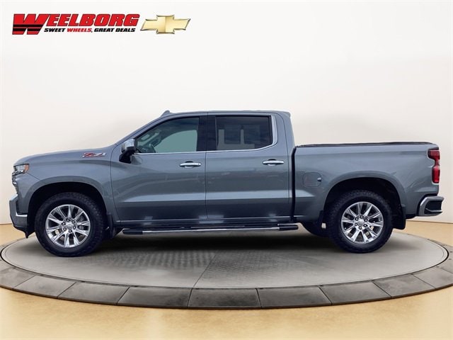 Used 2021 Chevrolet Silverado 1500 LTZ with VIN 1GCUYGED5MZ286282 for sale in Glencoe, Minnesota