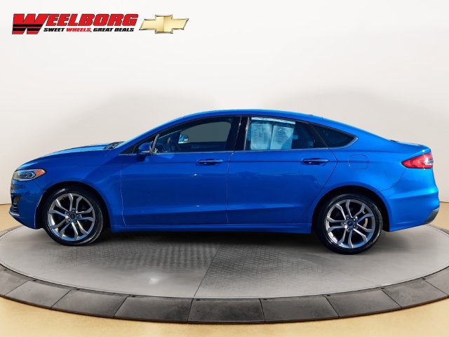 Used 2020 Ford Fusion SEL with VIN 3FA6P0CD8LR115962 for sale in Glencoe, MN
