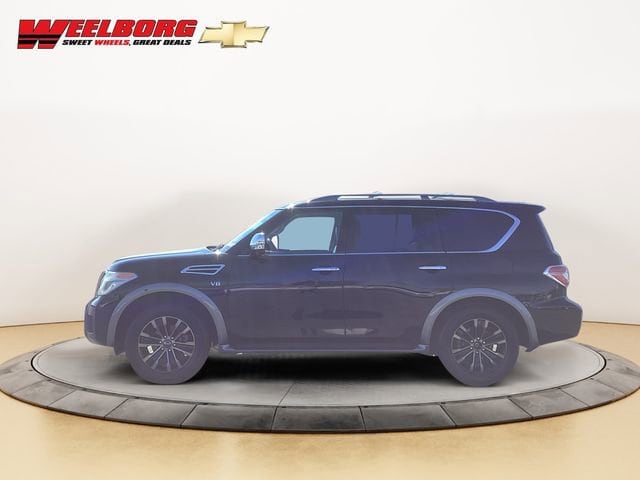 Used 2017 Nissan Armada Platinum with VIN JN8AY2NF9H9303795 for sale in Glencoe, Minnesota