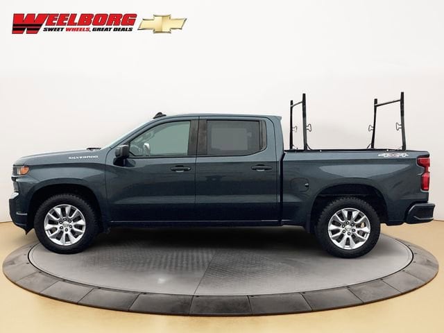 Used 2019 Chevrolet Silverado 1500 Custom with VIN 3GCPYBEHXKG128567 for sale in Glencoe, Minnesota