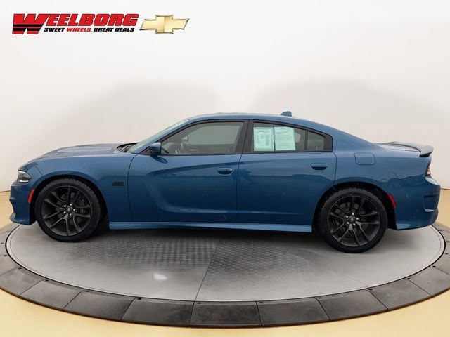 Used 2021 Dodge Charger Scat Pack with VIN 2C3CDXGJ3MH527738 for sale in Glencoe, Minnesota