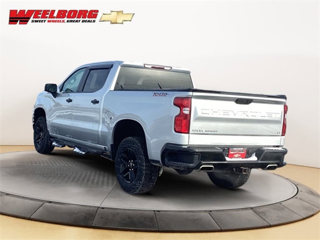 Used 2020 Chevrolet Silverado 1500 Custom Trail Boss Truck Crew Cab