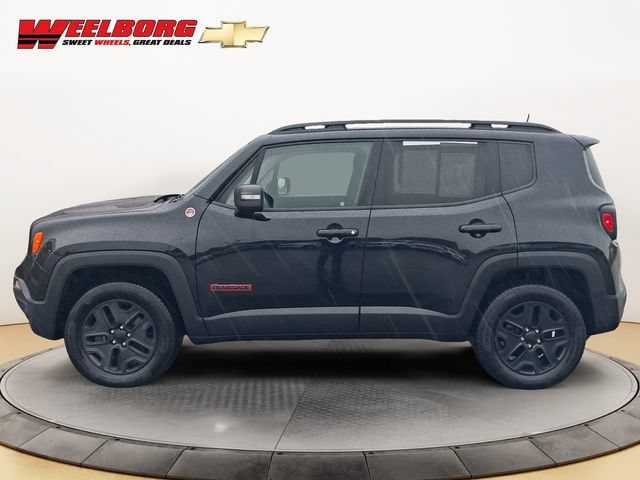 Used 2018 Jeep Renegade Trailhawk with VIN ZACCJBCB2JPG78702 for sale in Glencoe, Minnesota