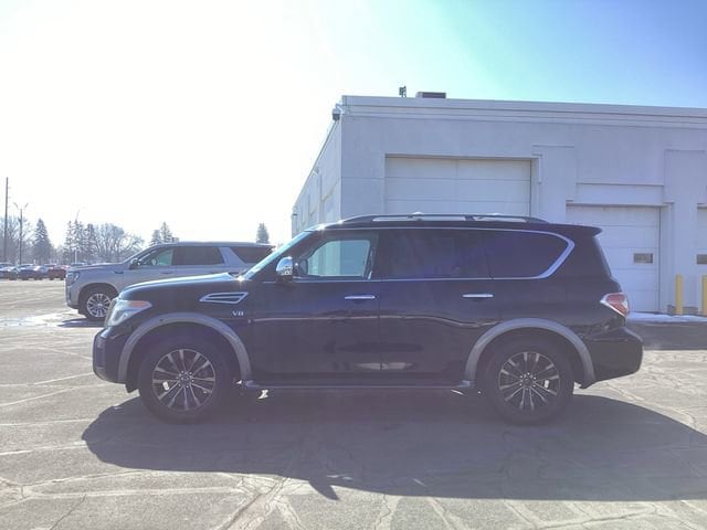 Used 2017 Nissan Armada Platinum with VIN JN8AY2NF9H9303795 for sale in Glencoe, Minnesota