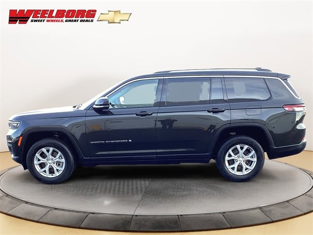 Used 2023 Jeep Grand Cherokee L Limited with VIN 1C4RJKBG3P8801379 for sale in Glencoe, Minnesota