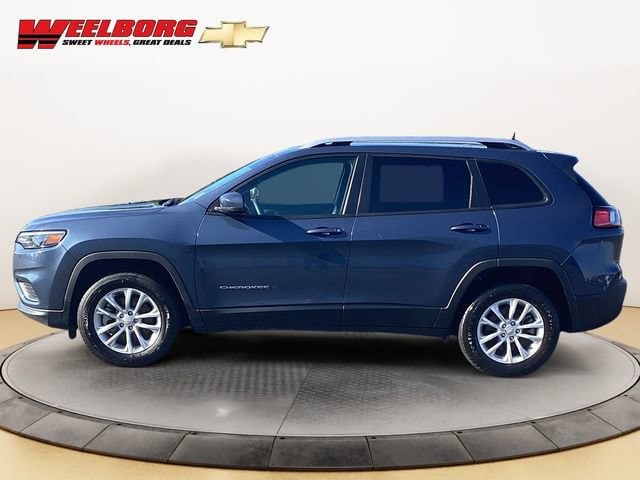 Used 2021 Jeep Cherokee Latitude with VIN 1C4PJMCB9MD178617 for sale in Glencoe, MN