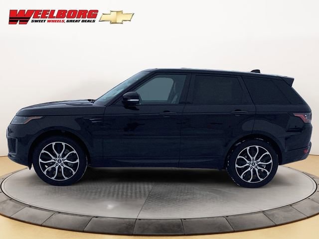 Used 2022 Land Rover Range Rover Sport HSE Silver Edition with VIN SALWR2SU6NA213315 for sale in Glencoe, Minnesota