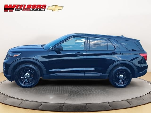 Used 2022 Ford Explorer Utility Police Interceptor with VIN 1FM5K8ABXNGA27960 for sale in Glencoe, Minnesota