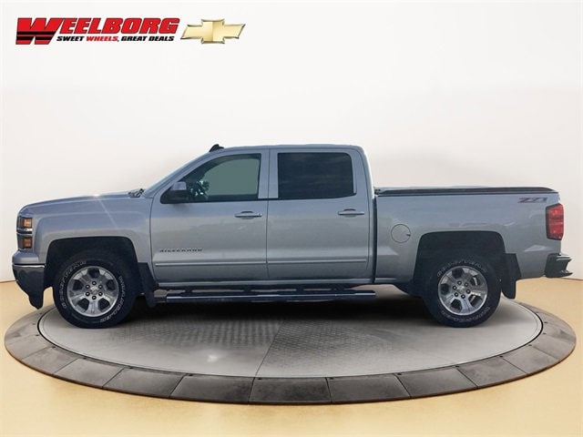 Used 2015 Chevrolet Silverado 1500 LT with VIN 3GCUKRECXFG518530 for sale in Glencoe, Minnesota