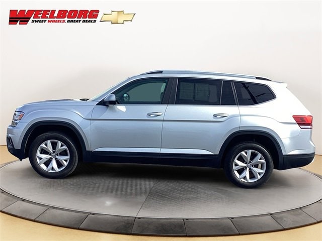 Used 2018 Volkswagen Atlas SE with VIN 1V2KR2CA9JC539066 for sale in Glencoe, Minnesota