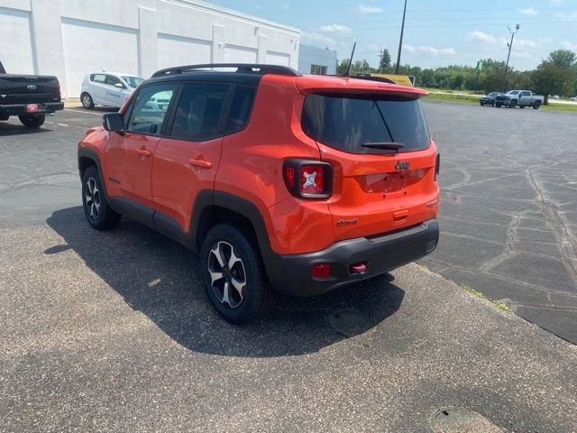 Used 2021 Jeep Renegade Trailhawk with VIN ZACNJDC17MPM21354 for sale in Glencoe, Minnesota