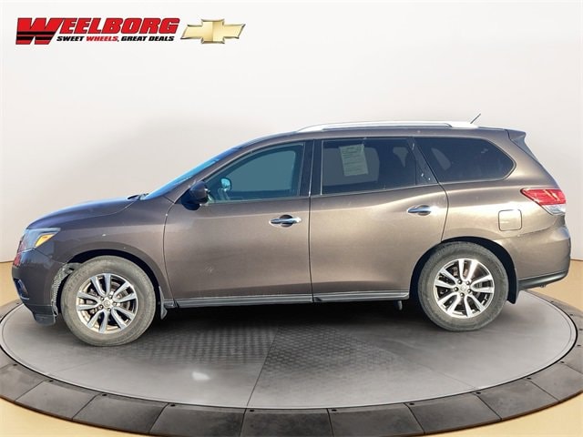 Used 2015 Nissan Pathfinder S with VIN 5N1AR2MMXFC712571 for sale in Glencoe, Minnesota