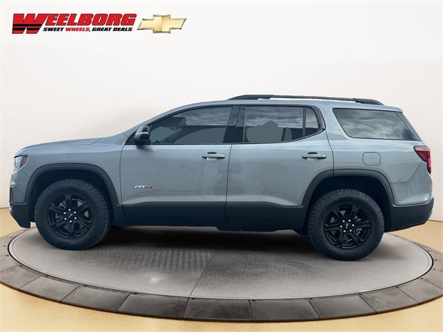 Used 2023 GMC Acadia AT4 with VIN 1GKKNLLS2PZ242582 for sale in Glencoe, Minnesota