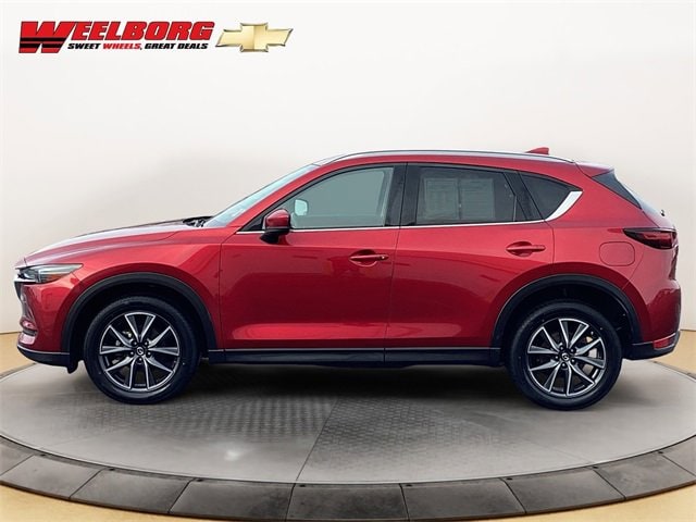 Used 2018 Mazda CX-5 Grand Touring with VIN JM3KFADM3J0338480 for sale in Glencoe, Minnesota