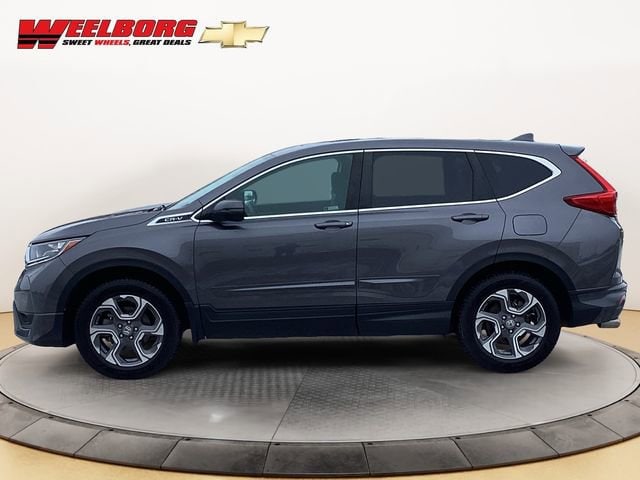 Used 2019 Honda CR-V EX-L with VIN 7FARW2H8XKE025962 for sale in Glencoe, Minnesota
