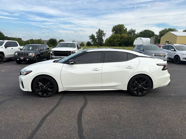Used 2021 Nissan Maxima SR with VIN 1N4AA6EV2MC504696 for sale in New Ulm, Minnesota