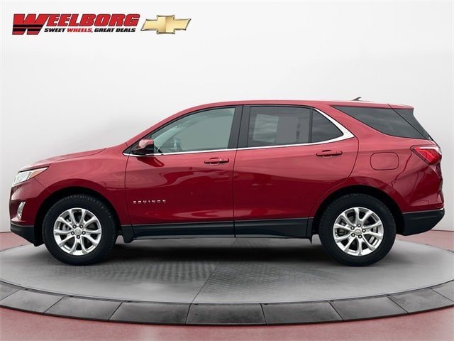 Used 2021 Chevrolet Equinox LT with VIN 3GNAXUEV1ML328927 for sale in New Ulm, Minnesota