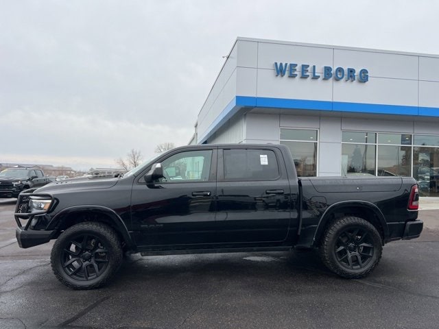 Used 2021 RAM Ram 1500 Pickup Laramie with VIN 1C6SRFJT0MN538272 for sale in New Ulm, Minnesota