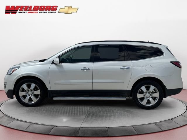 Used 2014 Chevrolet Traverse LTZ with VIN 1GNKVJKD6EJ209297 for sale in New Ulm, Minnesota