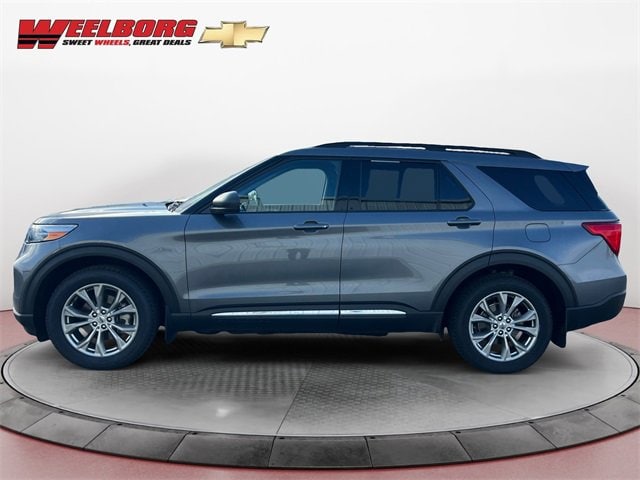 Used 2022 Ford Explorer XLT with VIN 1FMSK8DH2NGC05962 for sale in New Ulm, Minnesota