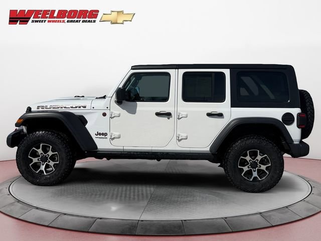 Used 2020 Jeep Wrangler Unlimited Rubicon with VIN 1C4HJXFN2LW243046 for sale in New Ulm, Minnesota