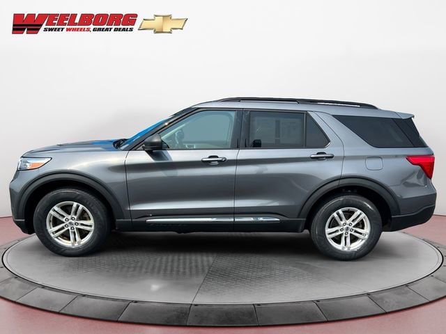 Used 2022 Ford Explorer XLT with VIN 1FMSK8DH0NGA60100 for sale in New Ulm, Minnesota