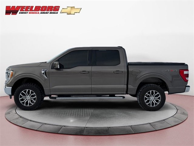 Used 2021 Ford F-150 Lariat with VIN 1FTFW1E5XMFA71891 for sale in New Ulm, Minnesota