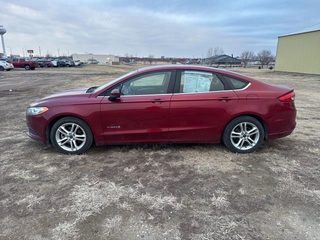 Used 2018 Ford Fusion Hybrid SE with VIN 3FA6P0LUXJR172872 for sale in New Ulm, Minnesota