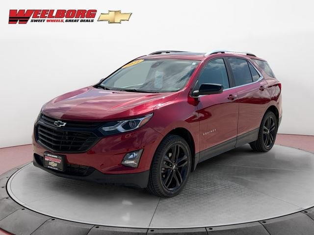 Used 2021 Chevrolet Equinox LT with VIN 2GNAXUEV5M6109487 for sale in New Ulm, Minnesota