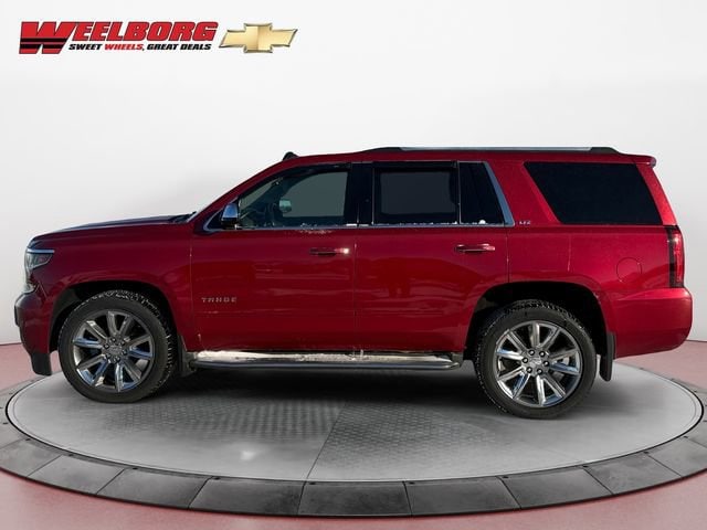 Used 2015 Chevrolet Tahoe LTZ with VIN 1GNSKCKC0FR263354 for sale in New Ulm, Minnesota