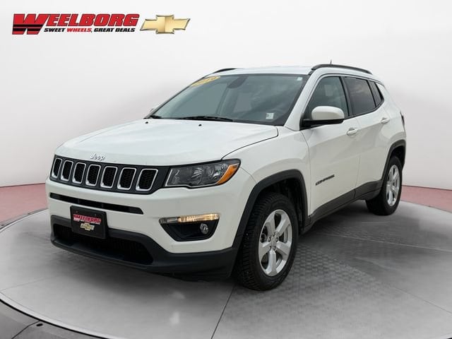 Used 2019 Jeep Compass Latitude with VIN 3C4NJDBB4KT654109 for sale in New Ulm, Minnesota