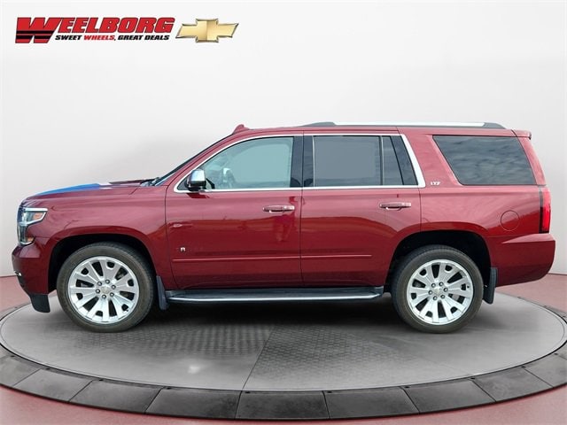 Used 2016 Chevrolet Tahoe LTZ with VIN 1GNSKCKC4GR402595 for sale in New Ulm, Minnesota