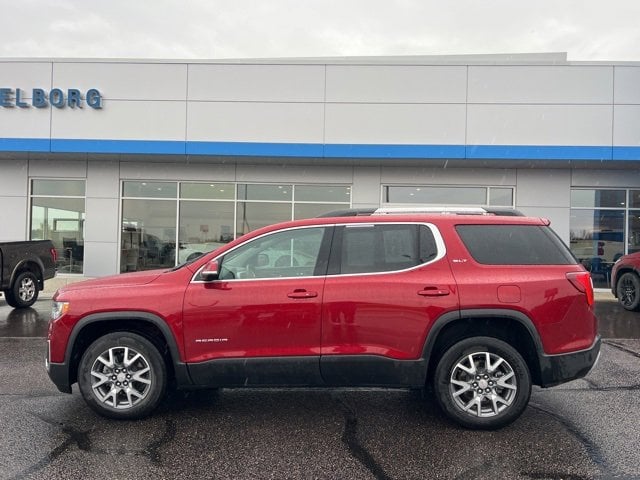 Used 2023 GMC Acadia SLT with VIN 1GKKNULS6PZ140871 for sale in New Ulm, Minnesota