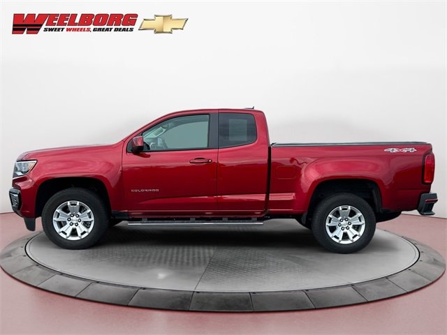 Certified 2021 Chevrolet Colorado LT with VIN 1GCHTCEN6M1200123 for sale in New Ulm, Minnesota