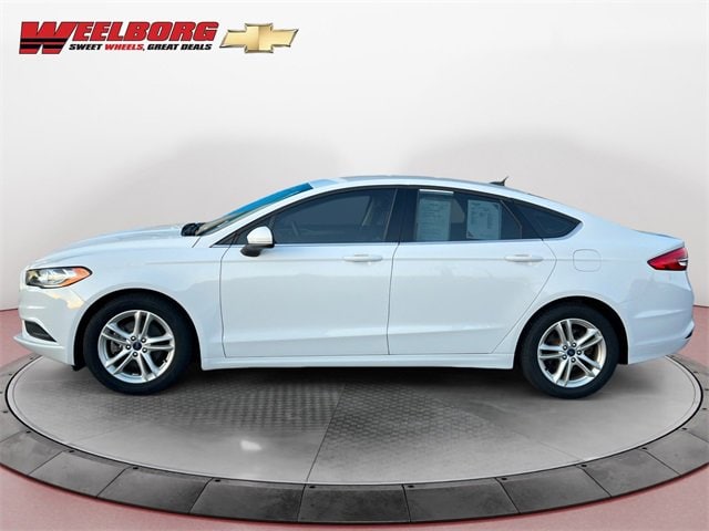 Used 2018 Ford Fusion SE with VIN 3FA6P0H75JR258058 for sale in New Ulm, Minnesota