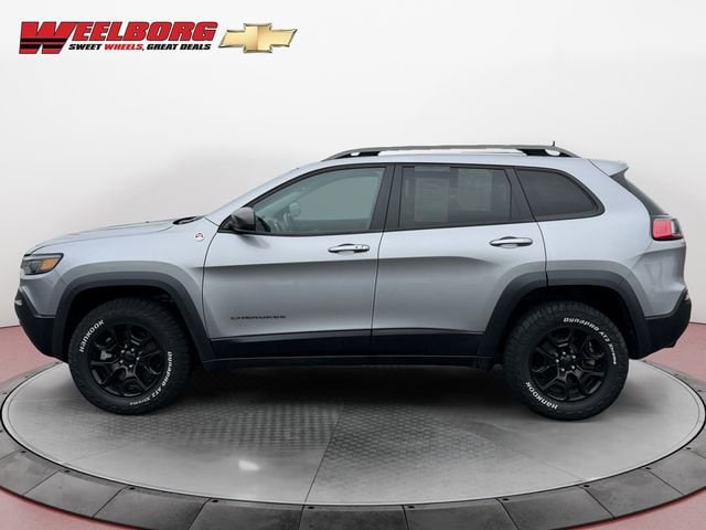 Used 2021 Jeep Cherokee Trailhawk with VIN 1C4PJMBX1MD171965 for sale in New Ulm, Minnesota