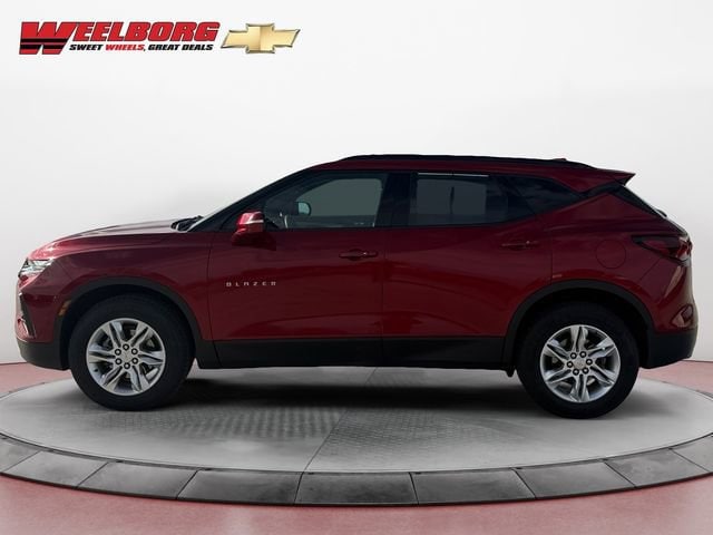 Used 2021 Chevrolet Blazer 2LT with VIN 3GNKBHRSXMS566453 for sale in New Ulm, Minnesota