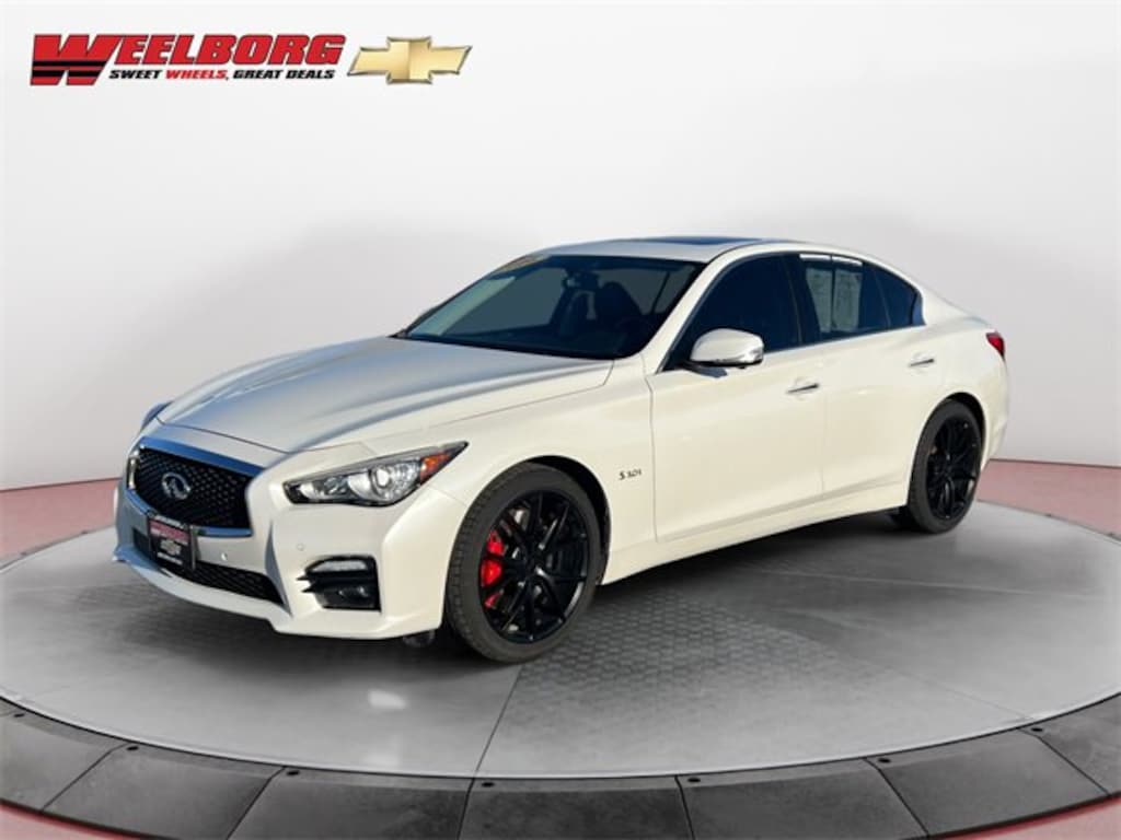 Used 2016 INFINITI Q50 3.0t Red Sport 400 Sedan