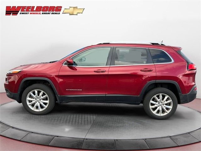 Used 2014 Jeep Cherokee Limited with VIN 1C4PJMDS9EW309761 for sale in New Ulm, Minnesota