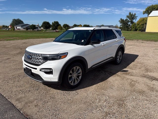 Used 2021 Ford Explorer Limited with VIN 1FMSK8FH5MGA90575 for sale in New Ulm, Minnesota