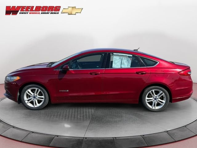 Used 2018 Ford Fusion Hybrid SE with VIN 3FA6P0LUXJR172872 for sale in New Ulm, Minnesota