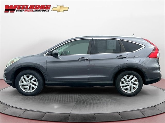 Used 2015 Honda CR-V EX-L with VIN 5J6RM4H75FL081194 for sale in New Ulm, Minnesota