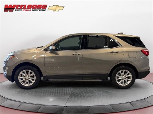 Used 2018 Chevrolet Equinox LT with VIN 3GNAXSEV6JS603438 for sale in New Ulm, Minnesota